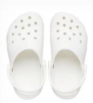 CROCS CLASSIC CLOG INFANT/TODDLER - WHITE
