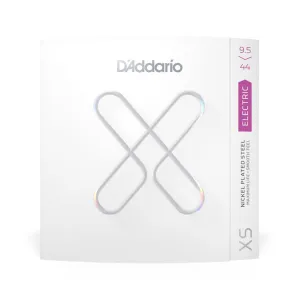 D'Addario XSE09544 Nickel-plated Coated Electric Guitar Strings, Super Light Plus, 95-44