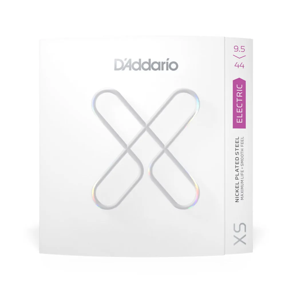 D'Addario XSE09544 Nickel-plated Coated Electric Guitar Strings, Super Light Plus, 95-44