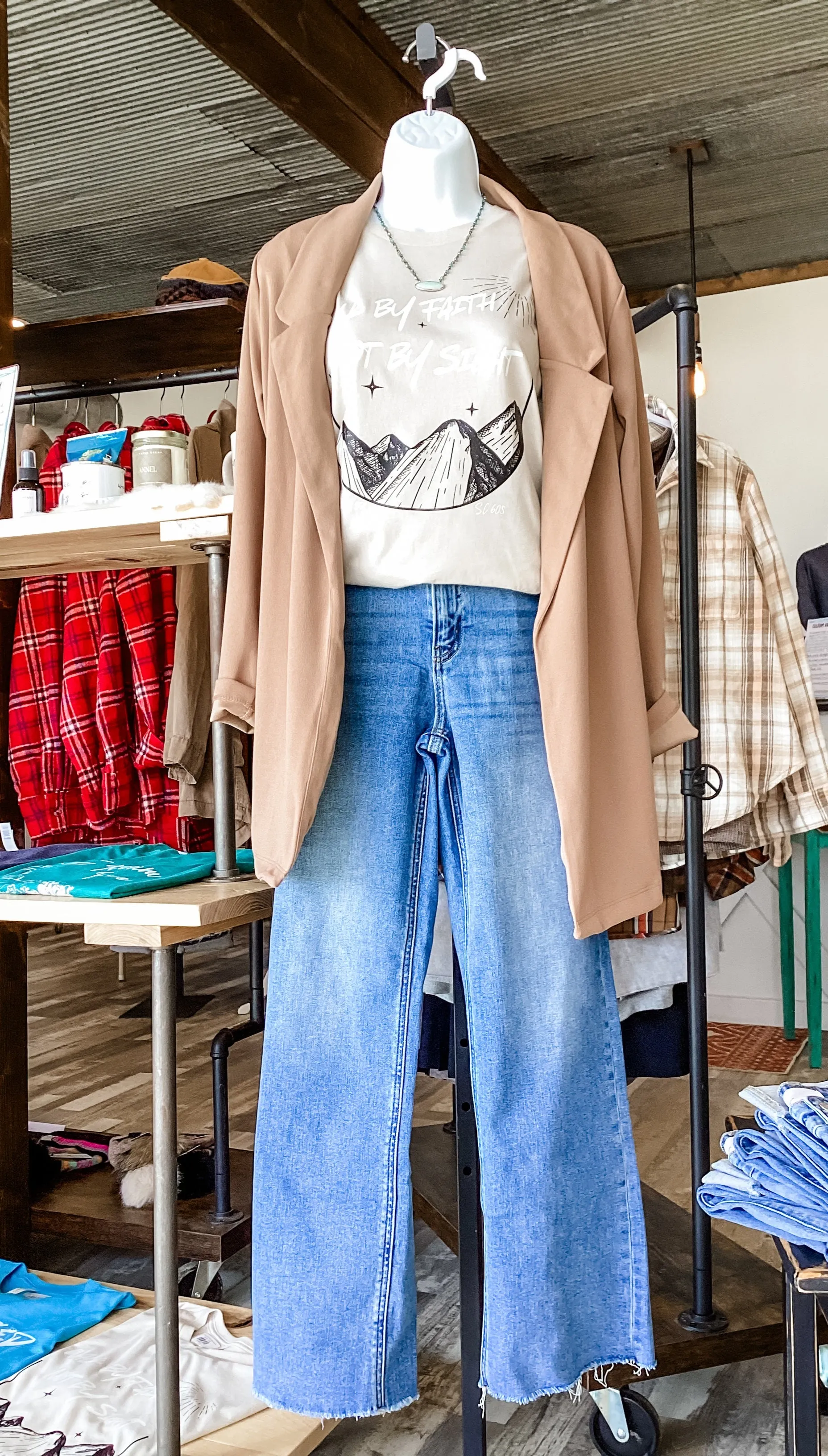 Daisy High Rise Straight Jean