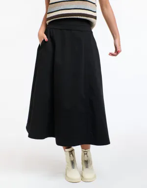 Drill Dakota Skirt - Black