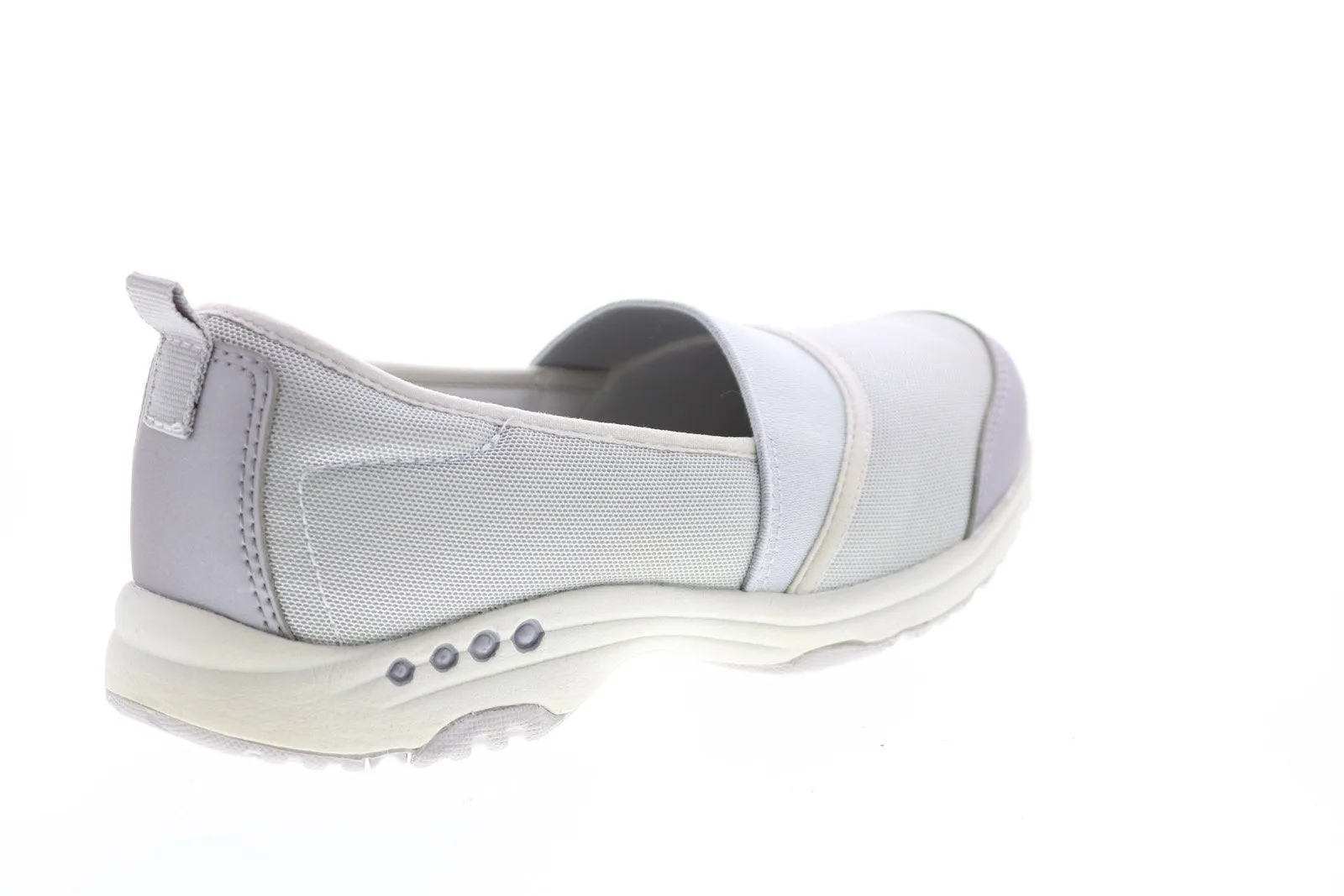 Easy Spirit Twist2 SeTwist2 Womens Gray Wide Synthetic Loafer Flats Shoes