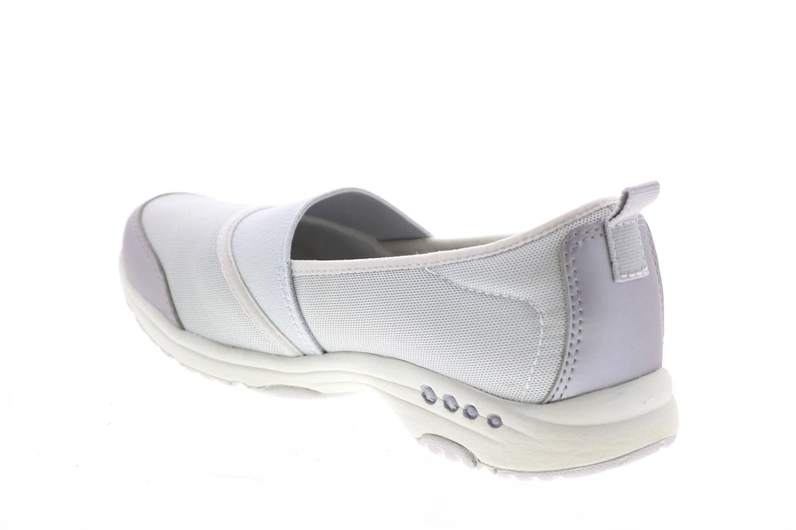 Easy Spirit Twist2 SeTwist2 Womens Gray Wide Synthetic Loafer Flats Shoes
