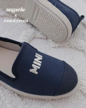 Espadrille enfant mini cool, collab' x émoi émoi