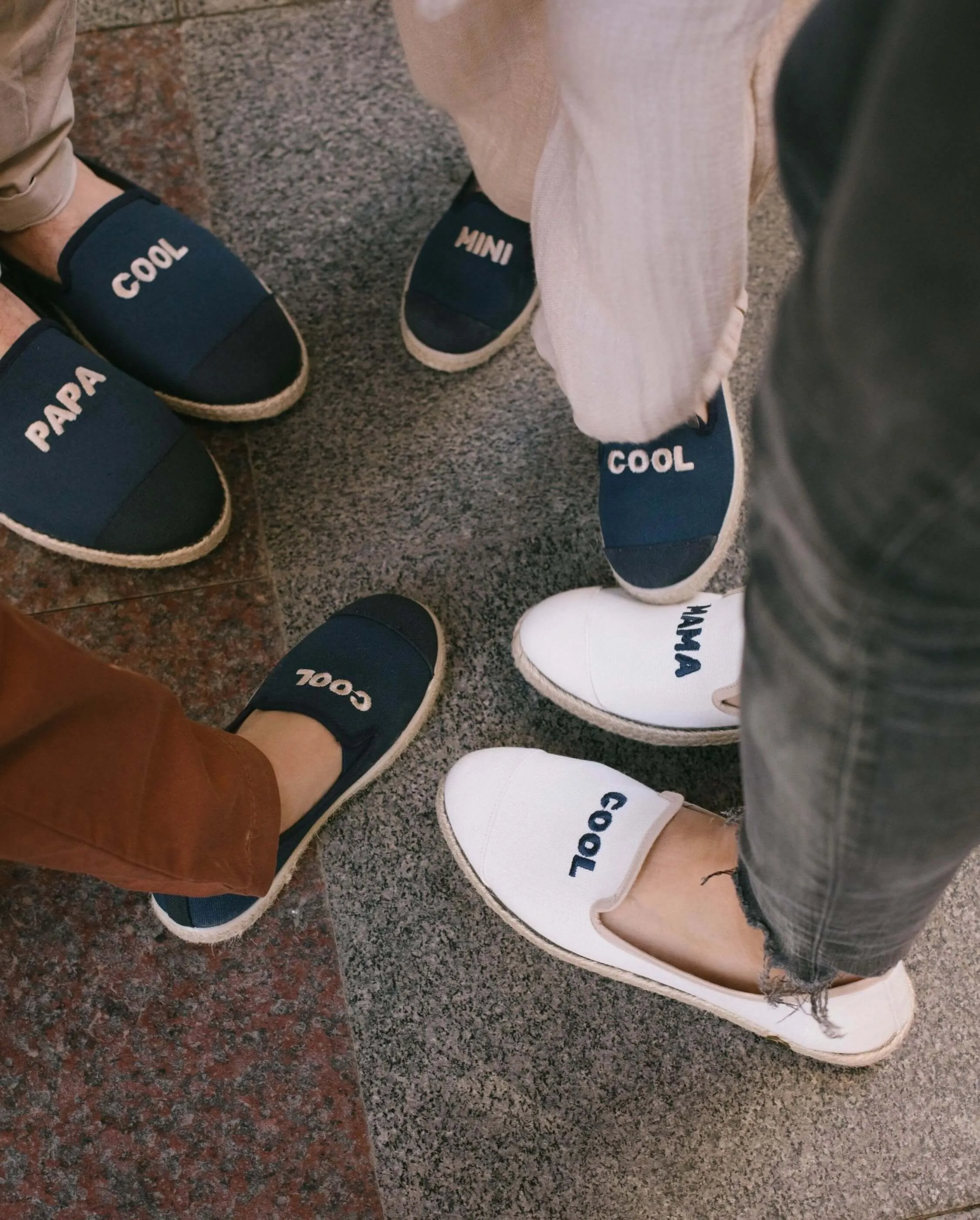 Espadrille enfant mini cool, collab' x émoi émoi