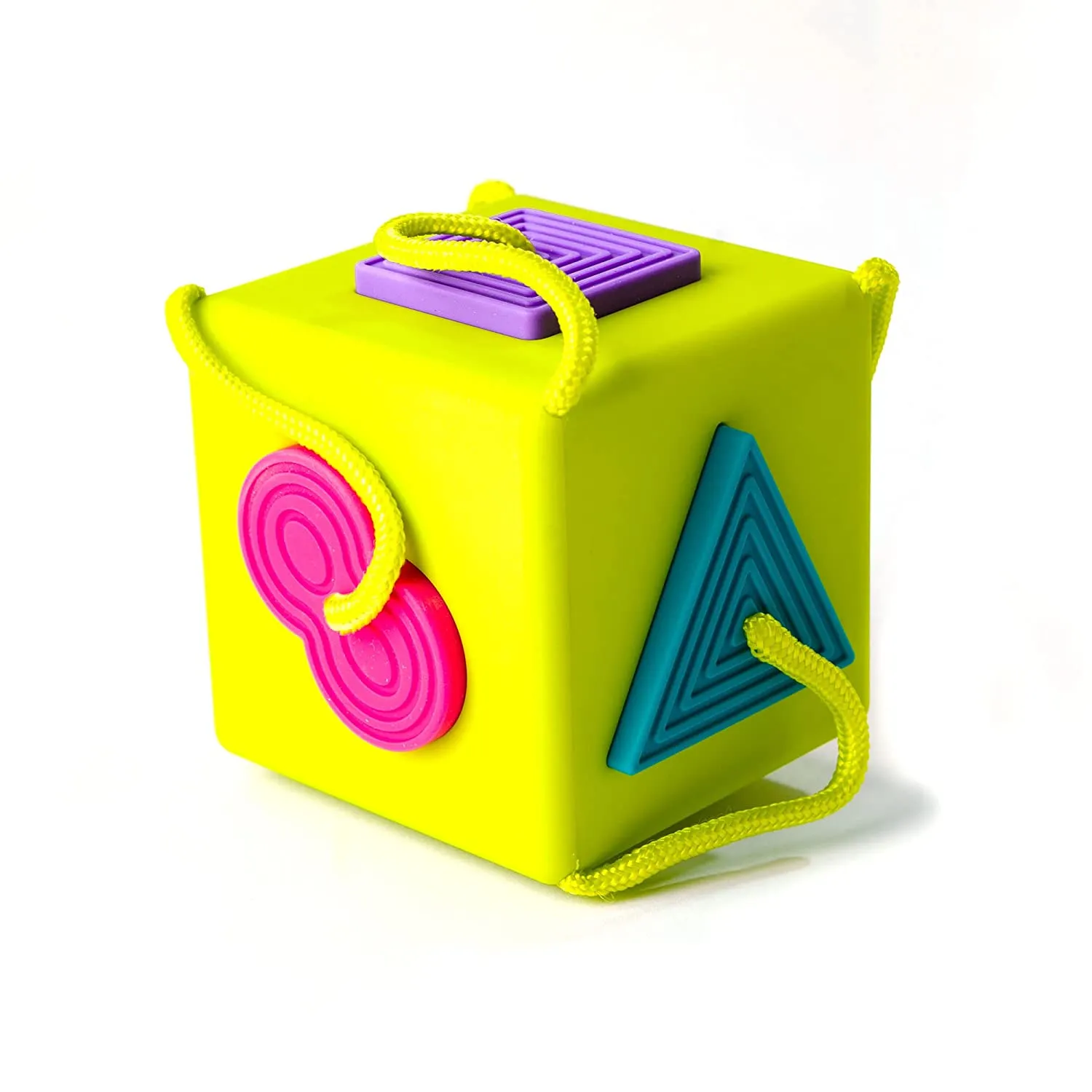 Fat Brain OombeeCube - Grab, Explore, Sort, and Discover!