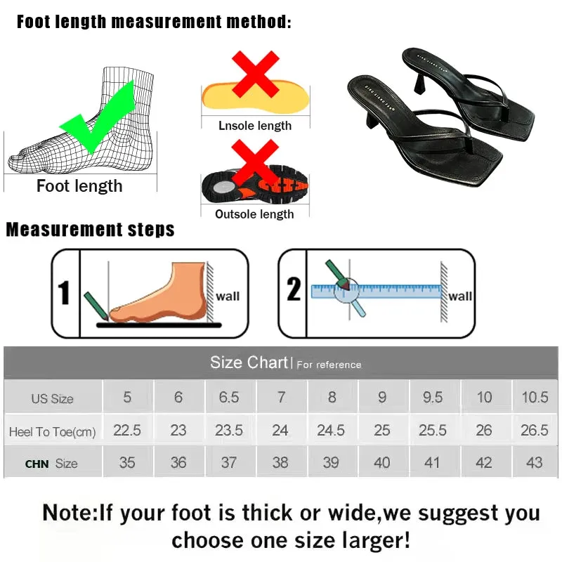Female Summer Sexy Heels Sandals Slides Ladies Shoes Fashion Women Pumps Flip Flops Luxury High Heels Slippers Shoes