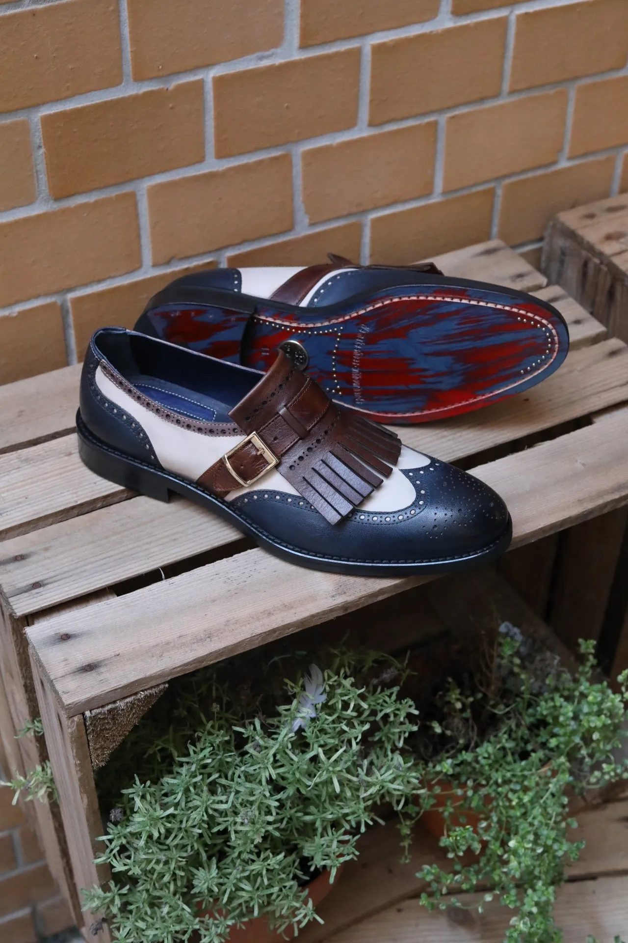 Firenze Slipper mit Fransen