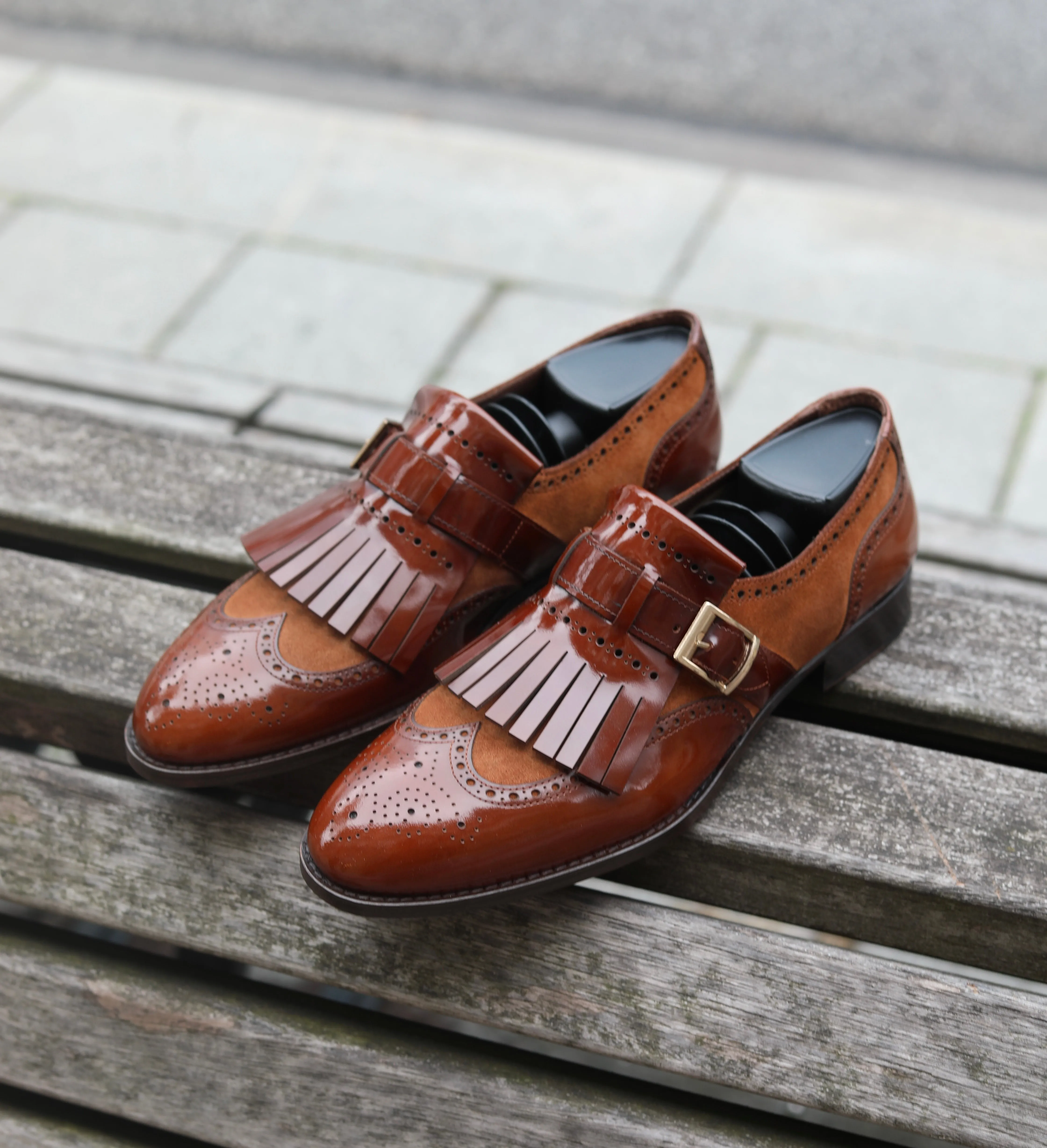 Firenze Slipper mit Fransen