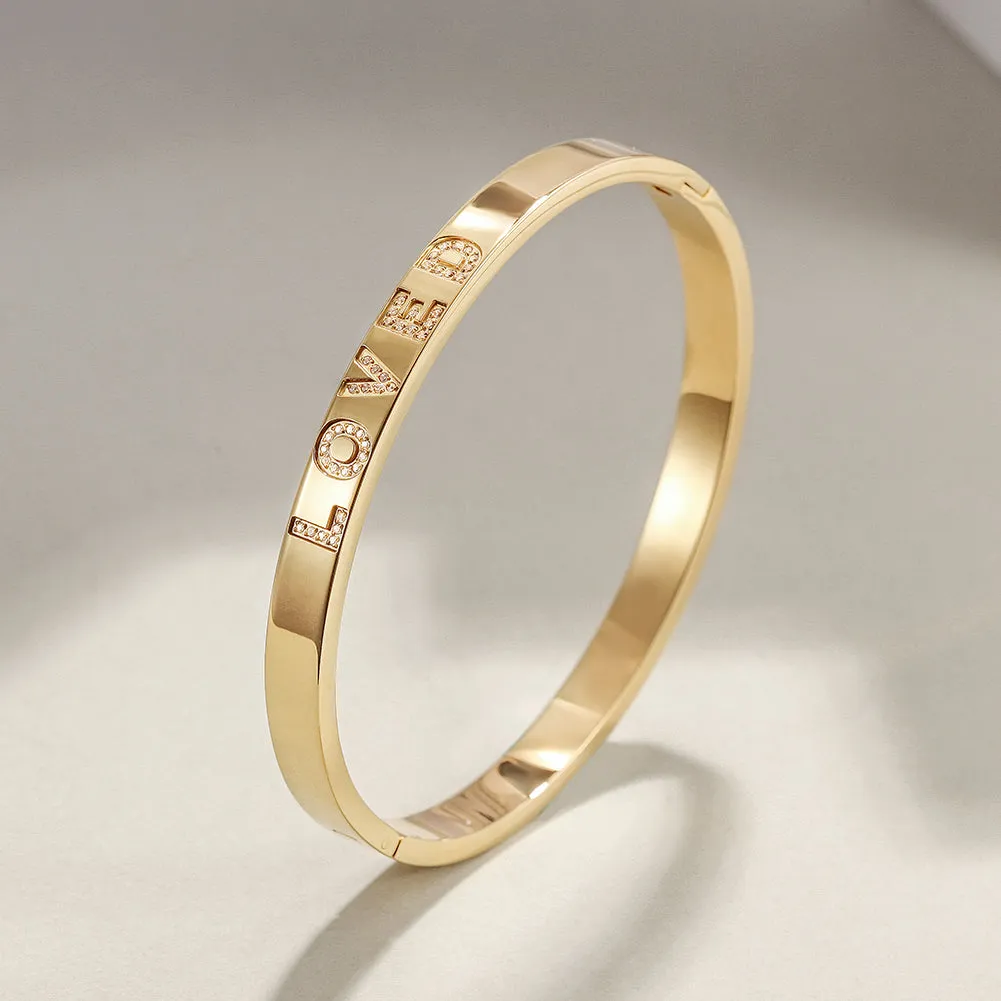 Forever Loved Bangle Bracelet