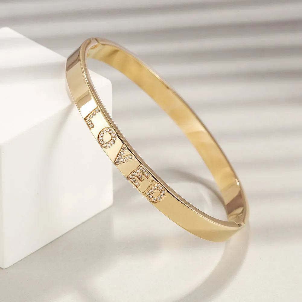Forever Loved Bangle Bracelet