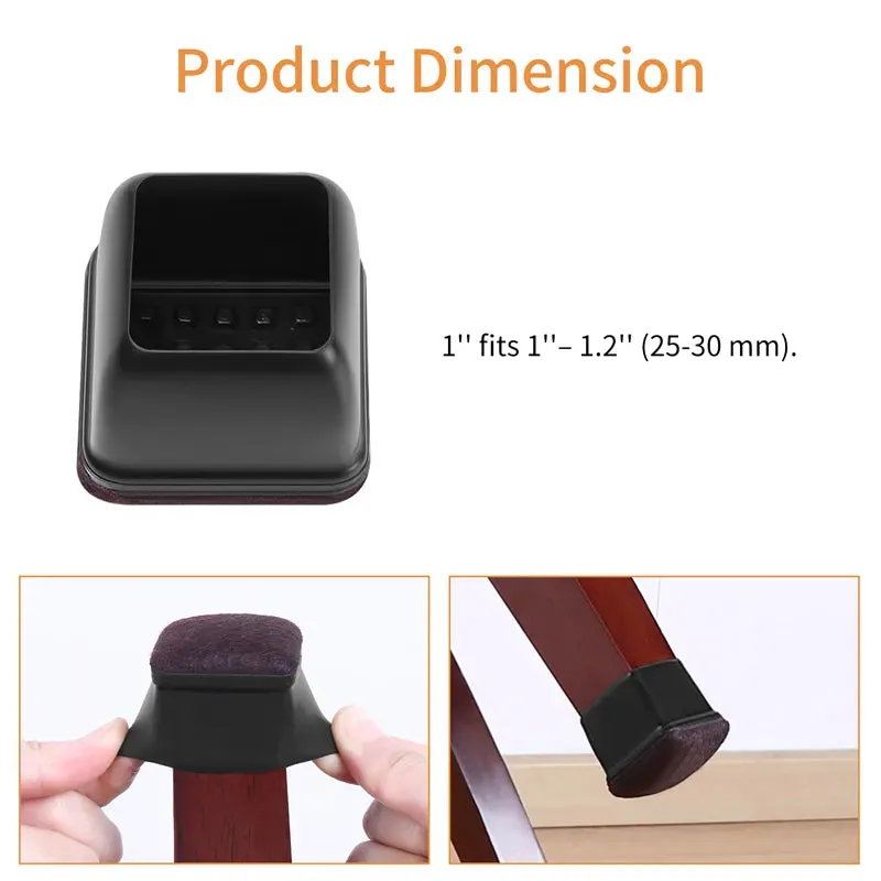 Furniture Leg Silicone Floor Protectors Pad Cups