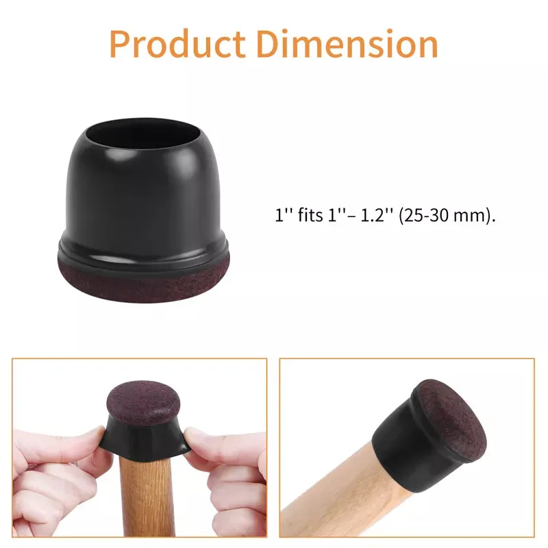 Furniture Leg Silicone Floor Protectors Pad Cups