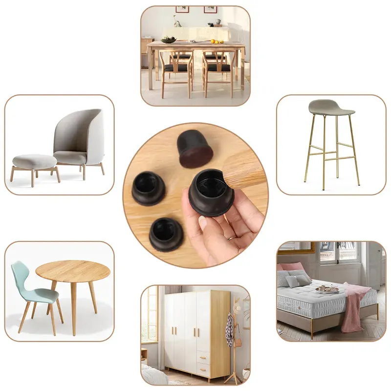 Furniture Leg Silicone Floor Protectors Pad Cups