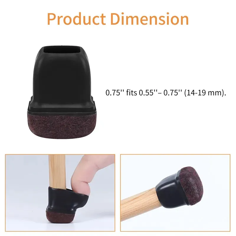 Furniture Leg Silicone Floor Protectors Pad Cups