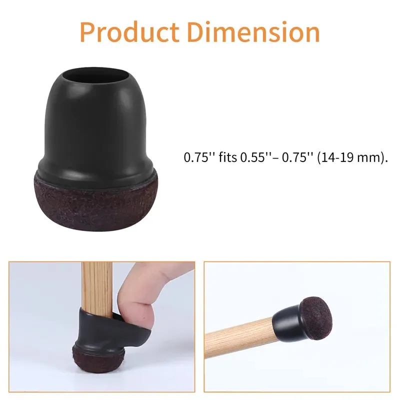 Furniture Leg Silicone Floor Protectors Pad Cups