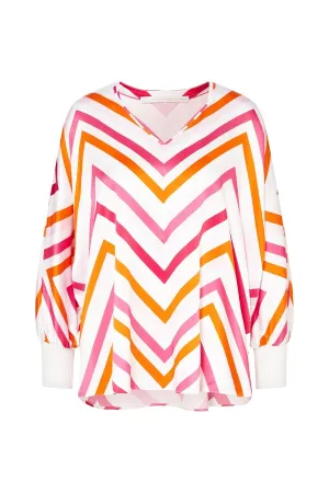 HERZEN'S ANGELEGENHEIT Cerise Blouse - Multi