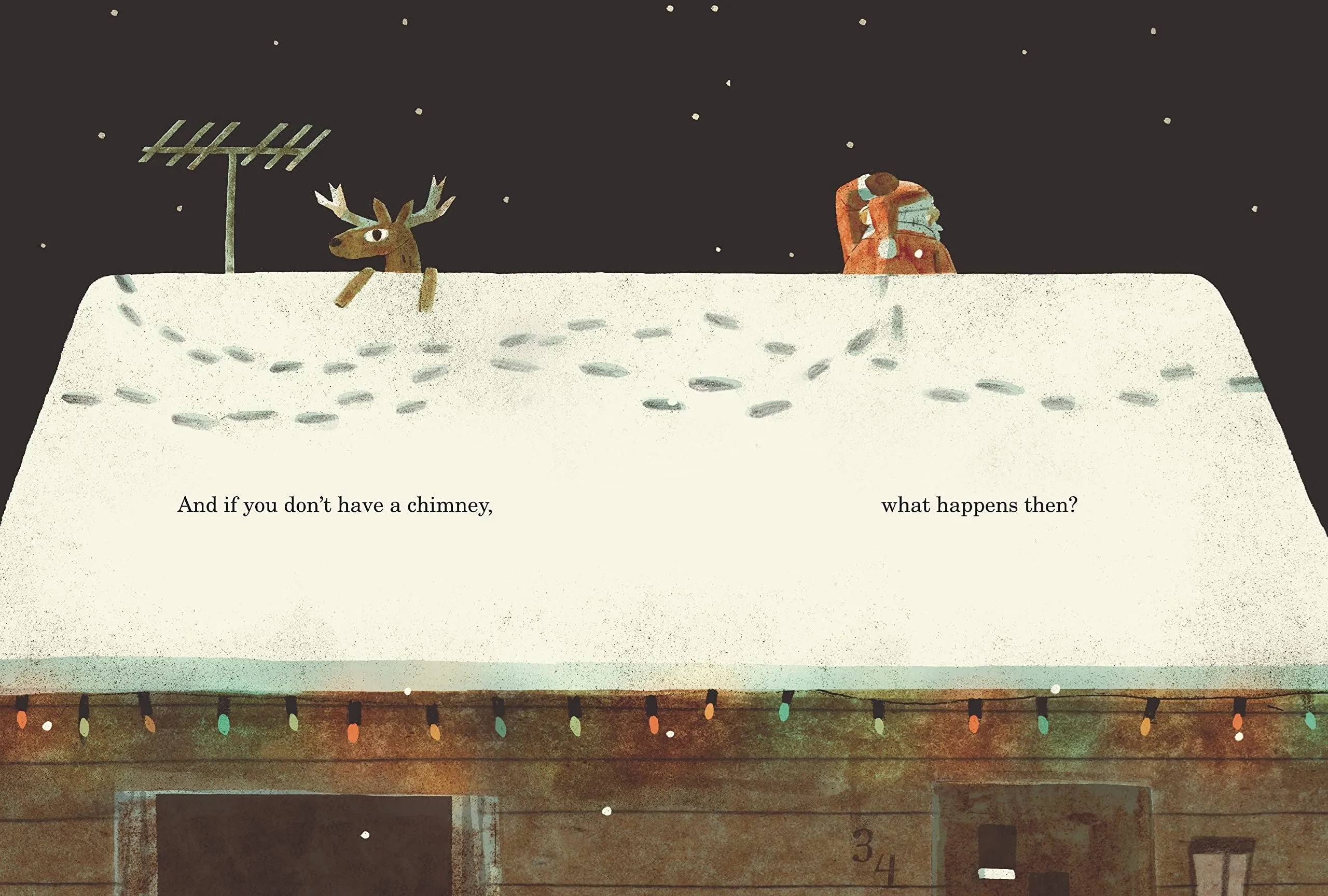 How Does Santa Go Down The Chimney (HB)