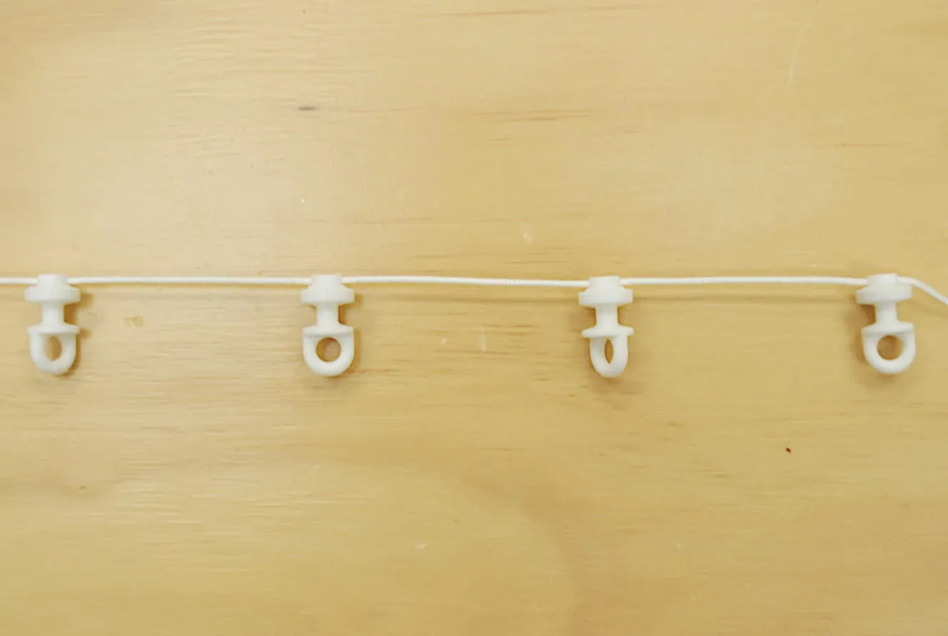 Invisible Double Curtain Track Set