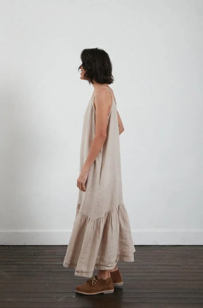 Jolie Linen Maxi Dress