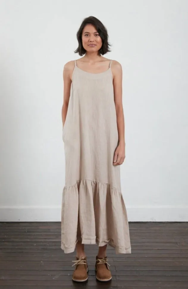 Jolie Linen Maxi Dress