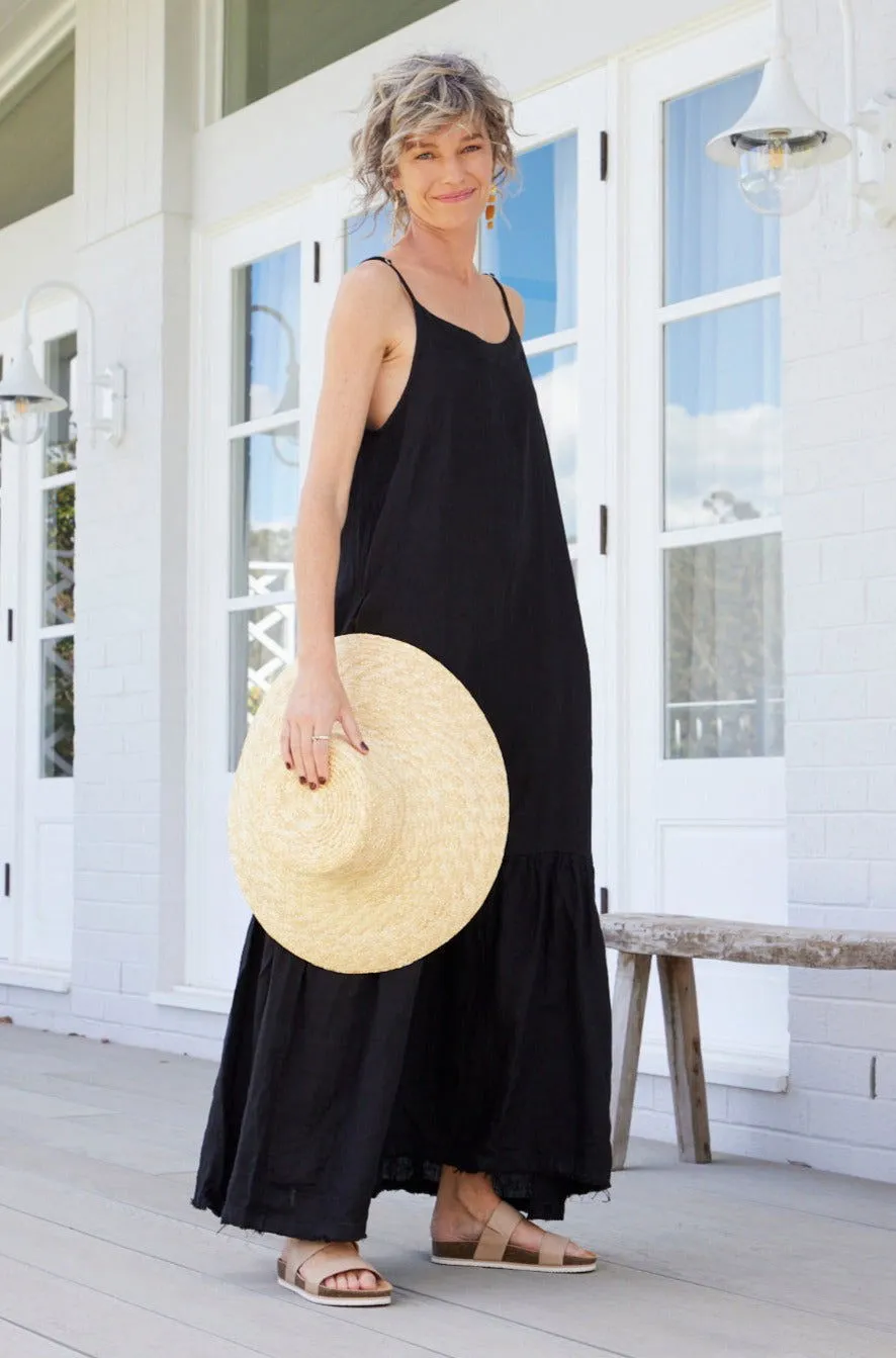 Jolie Linen Maxi Dress