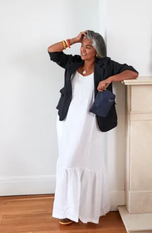 Jolie Linen Maxi Dress