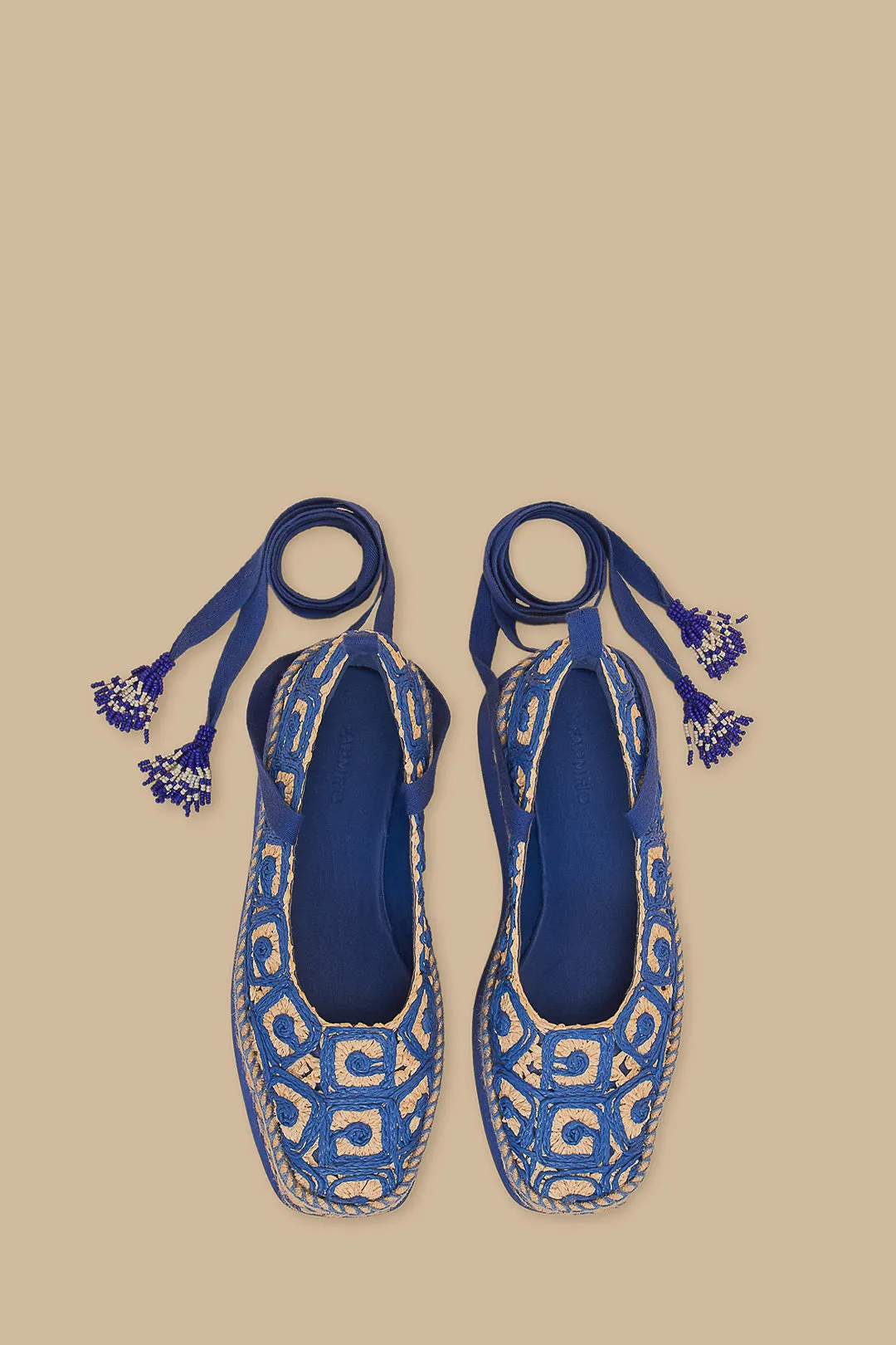 Klein Ballerina Espadrille Flatform Sandal