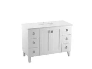 KOHLER K-99535-LG Poplin 48" bathroom vanity cabinet