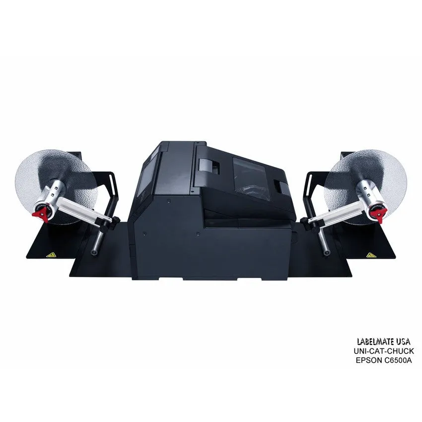 Labelmate Rewinder Alignment Plate for use together with the Epson C6500  EP-6500-RW