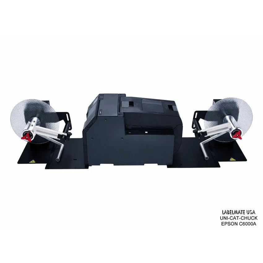 Labelmate Unwinder Alignment Plate for use together with the Epson C6000 EP-6000-UW