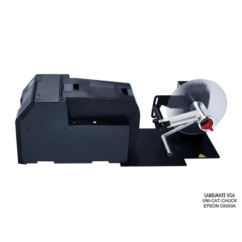 Labelmate Unwinder Alignment Plate for use together with the Epson C6000 EP-6000-UW