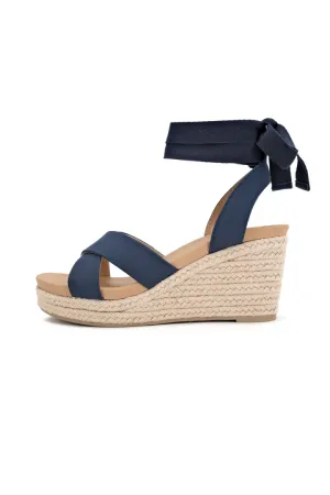 Lace Up Espadrille Platform
