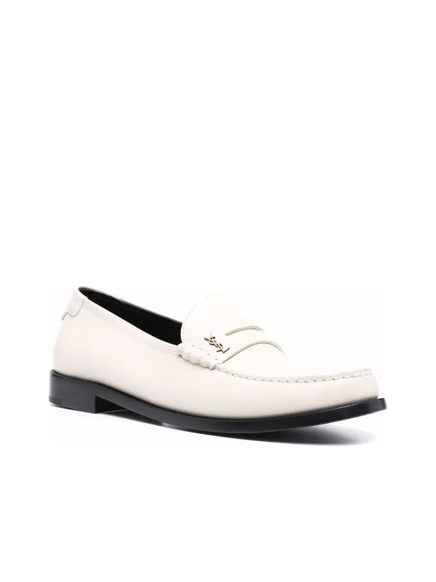Le Loafer Penny Slippers in Smooth Leather