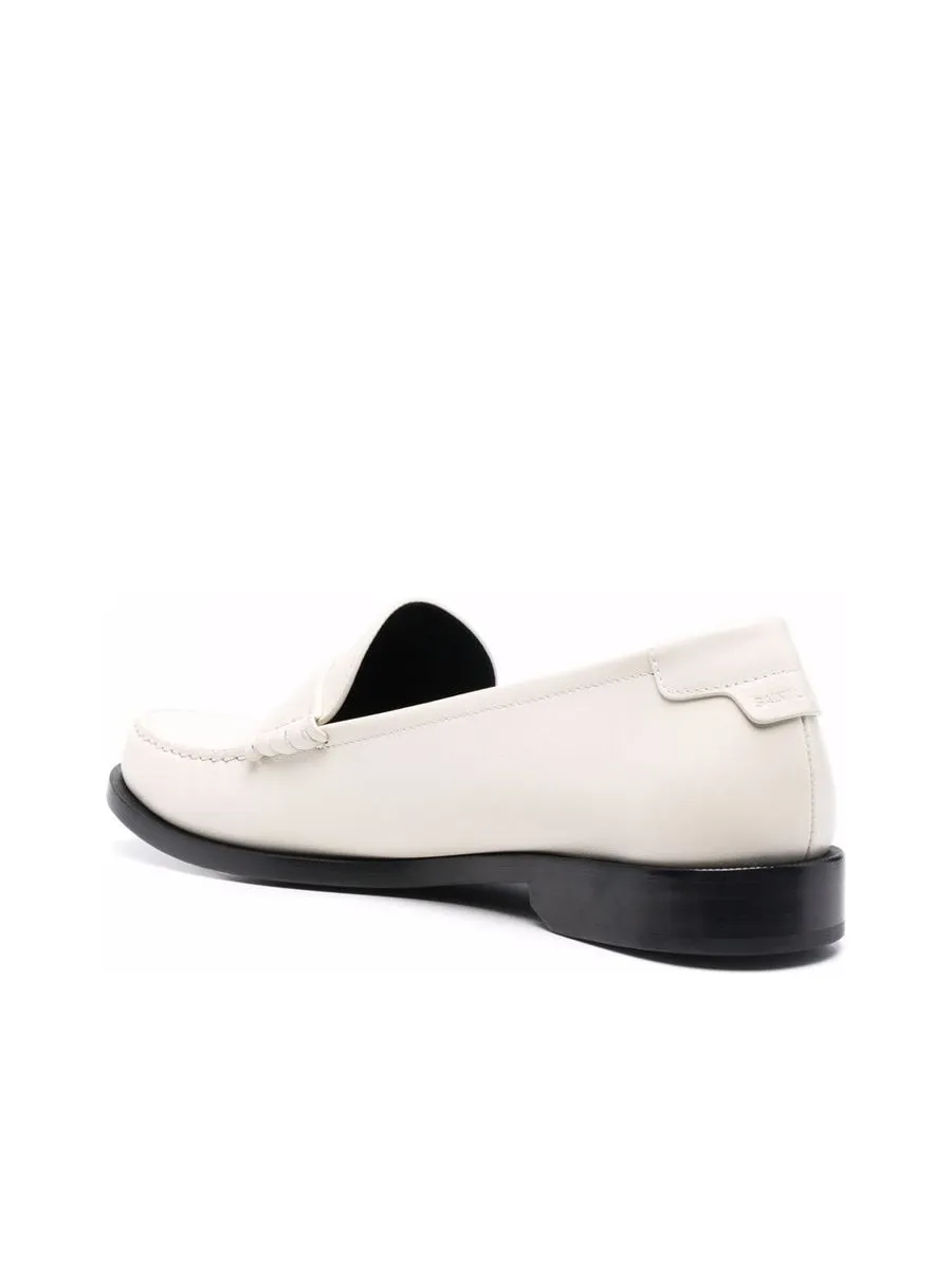 Le Loafer Penny Slippers in Smooth Leather