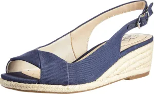 LifeStride Womens Socialite Espadrille Navy 8 M