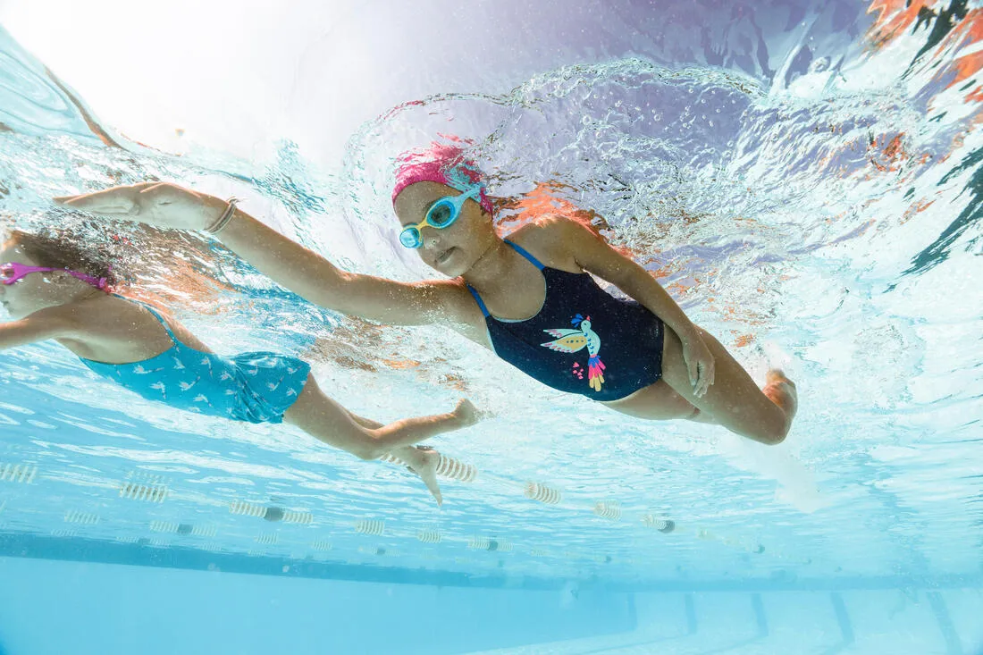 Lila 100 Girl's Swimsuit - Bird