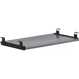 Lorell Weathered Charcoal Laminate Desking