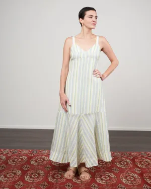 lou lou cami dress - lemon multi