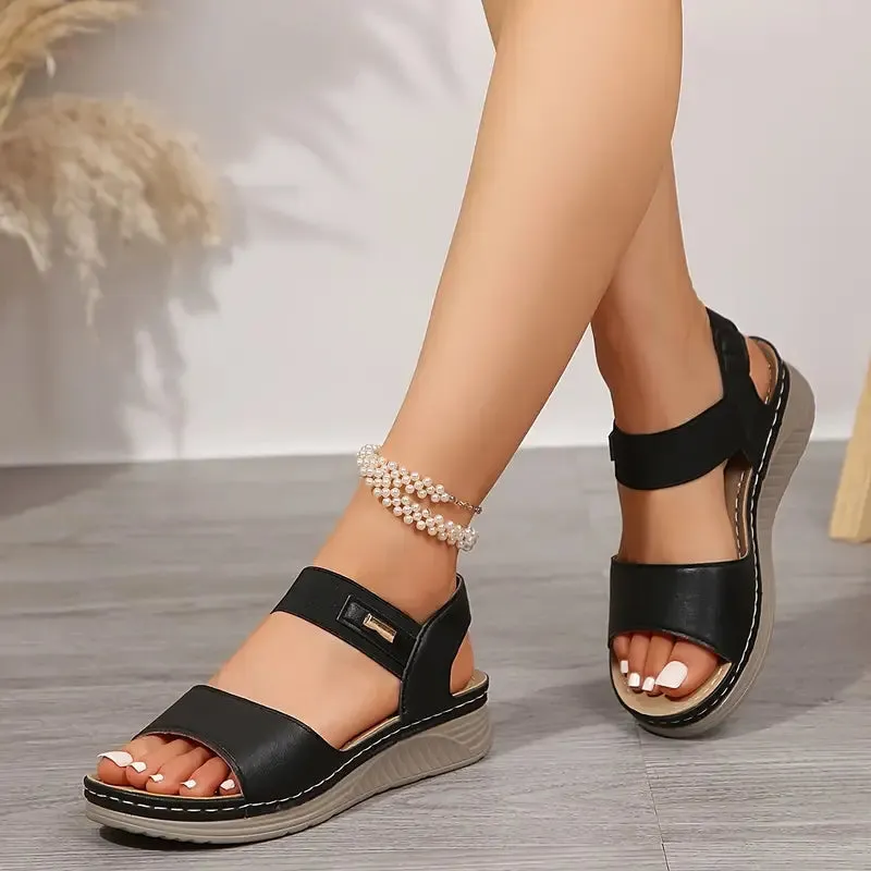 Malanda | women's summer wedge sandals