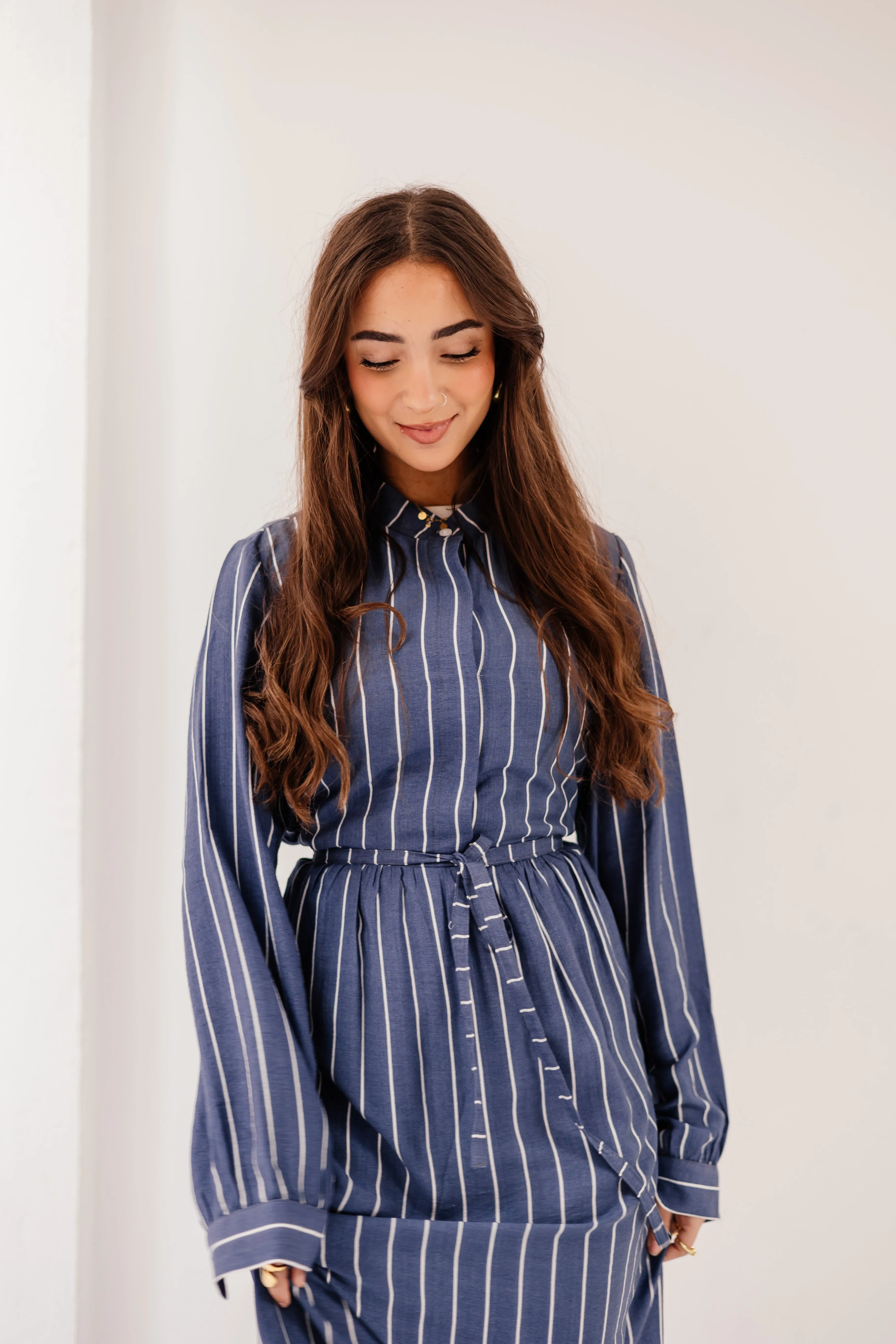 Marine Stripe Dress