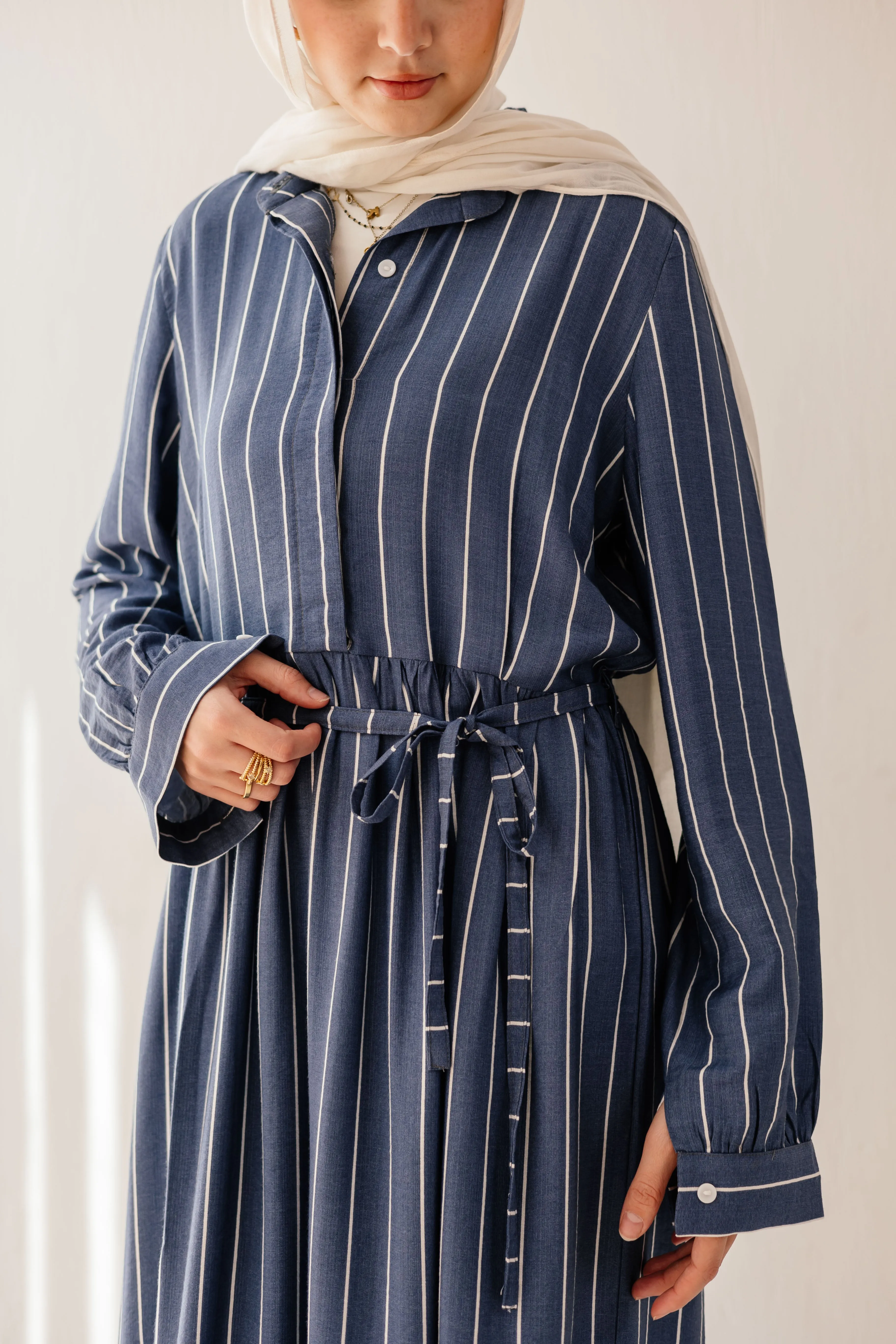 Marine Stripe Dress