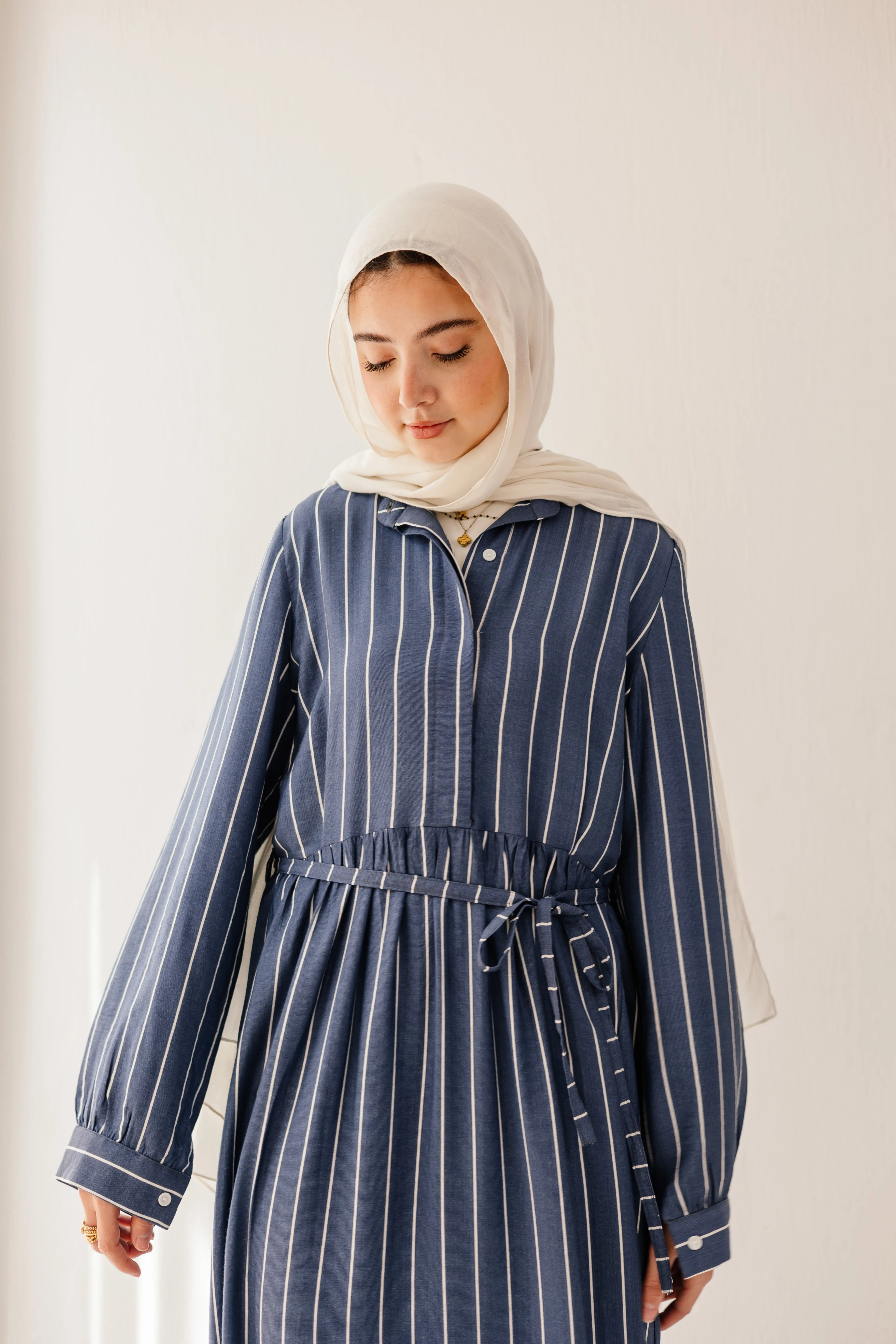Marine Stripe Dress