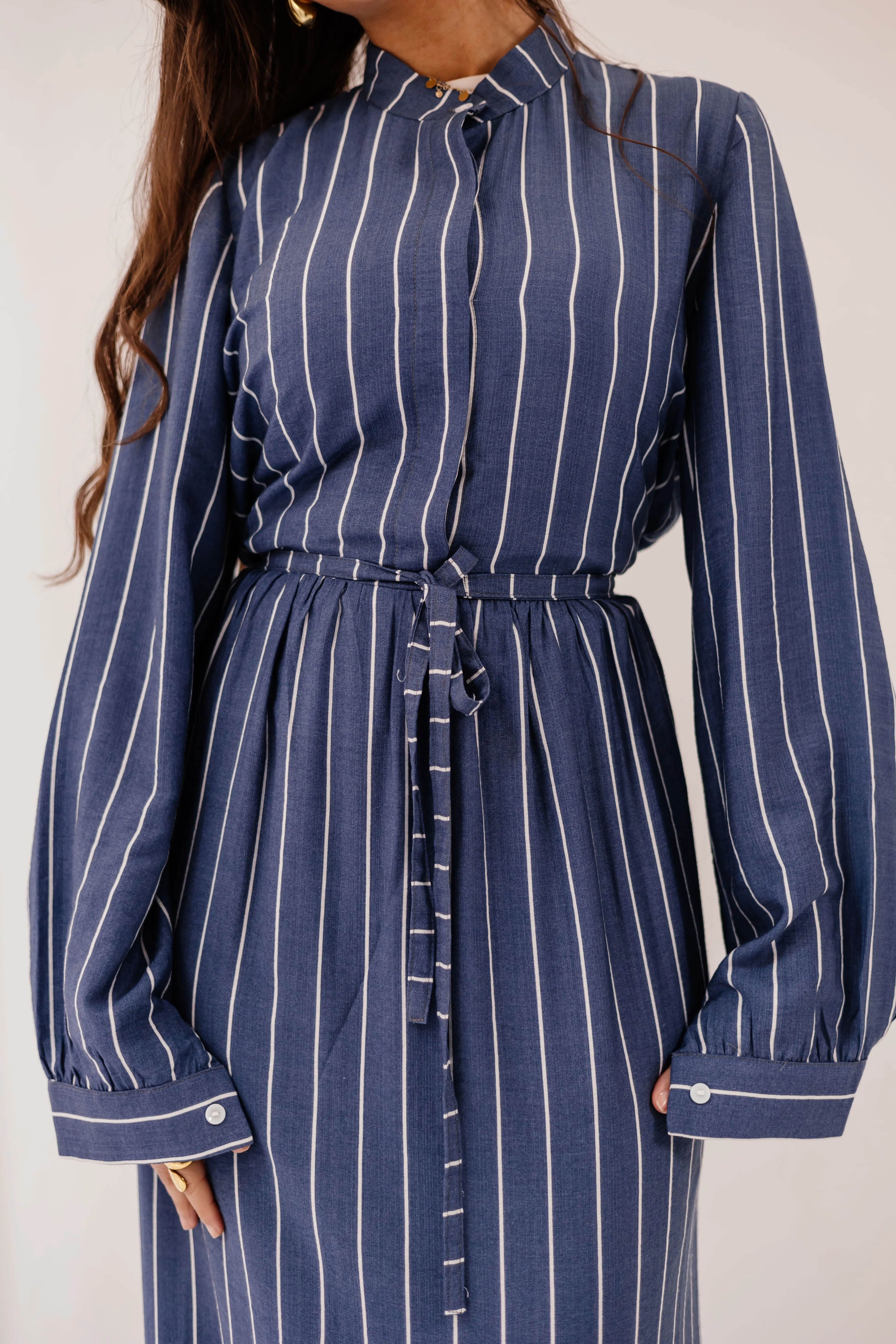 Marine Stripe Dress