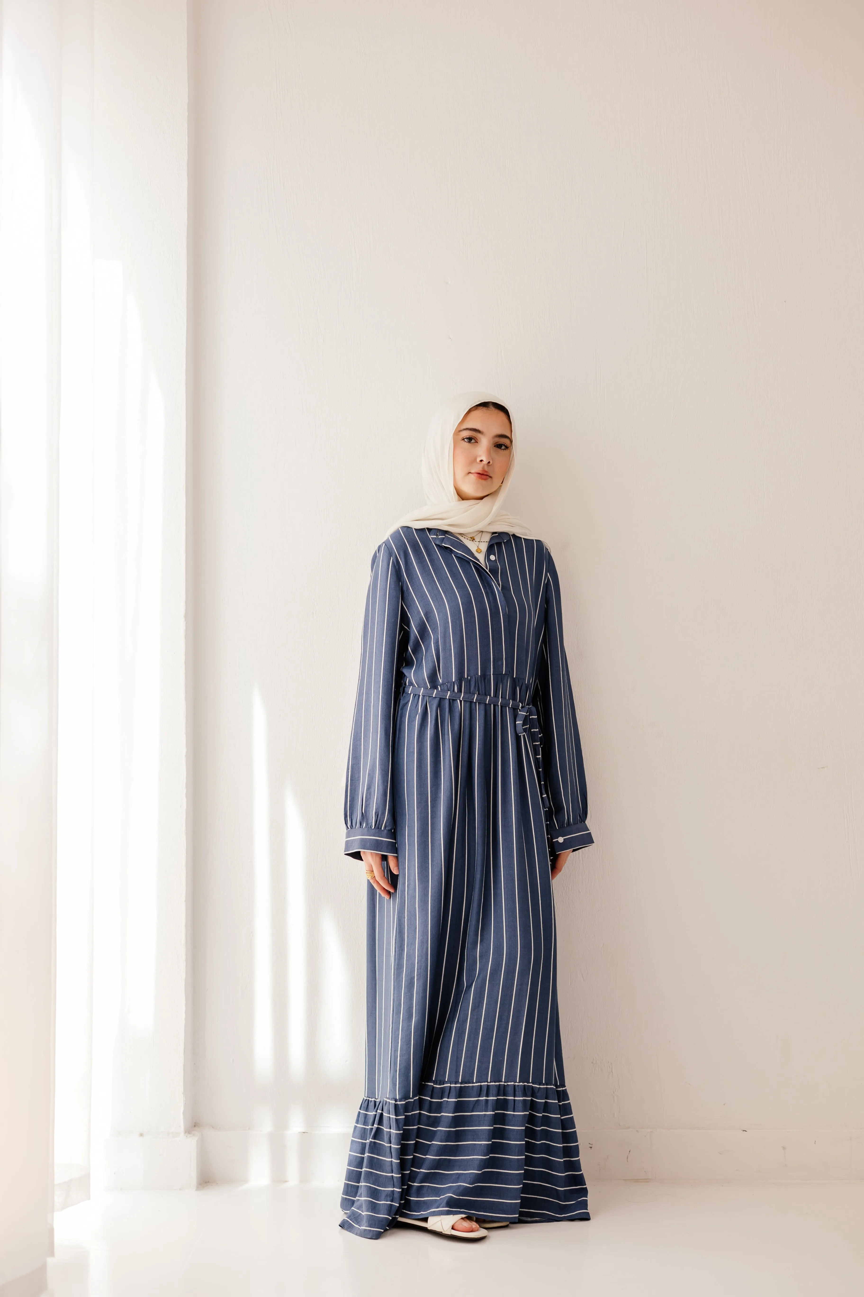 Marine Stripe Dress