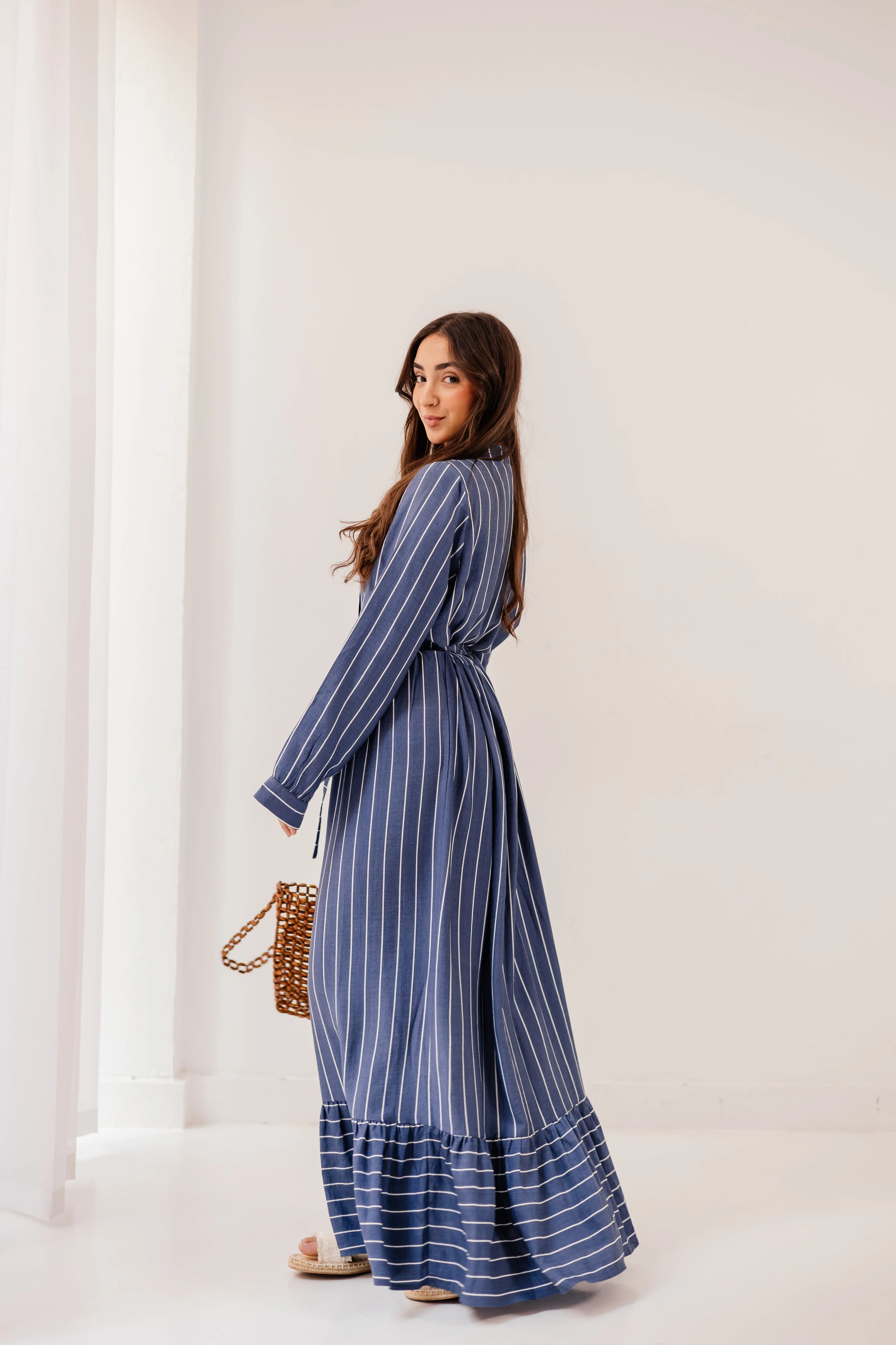 Marine Stripe Dress