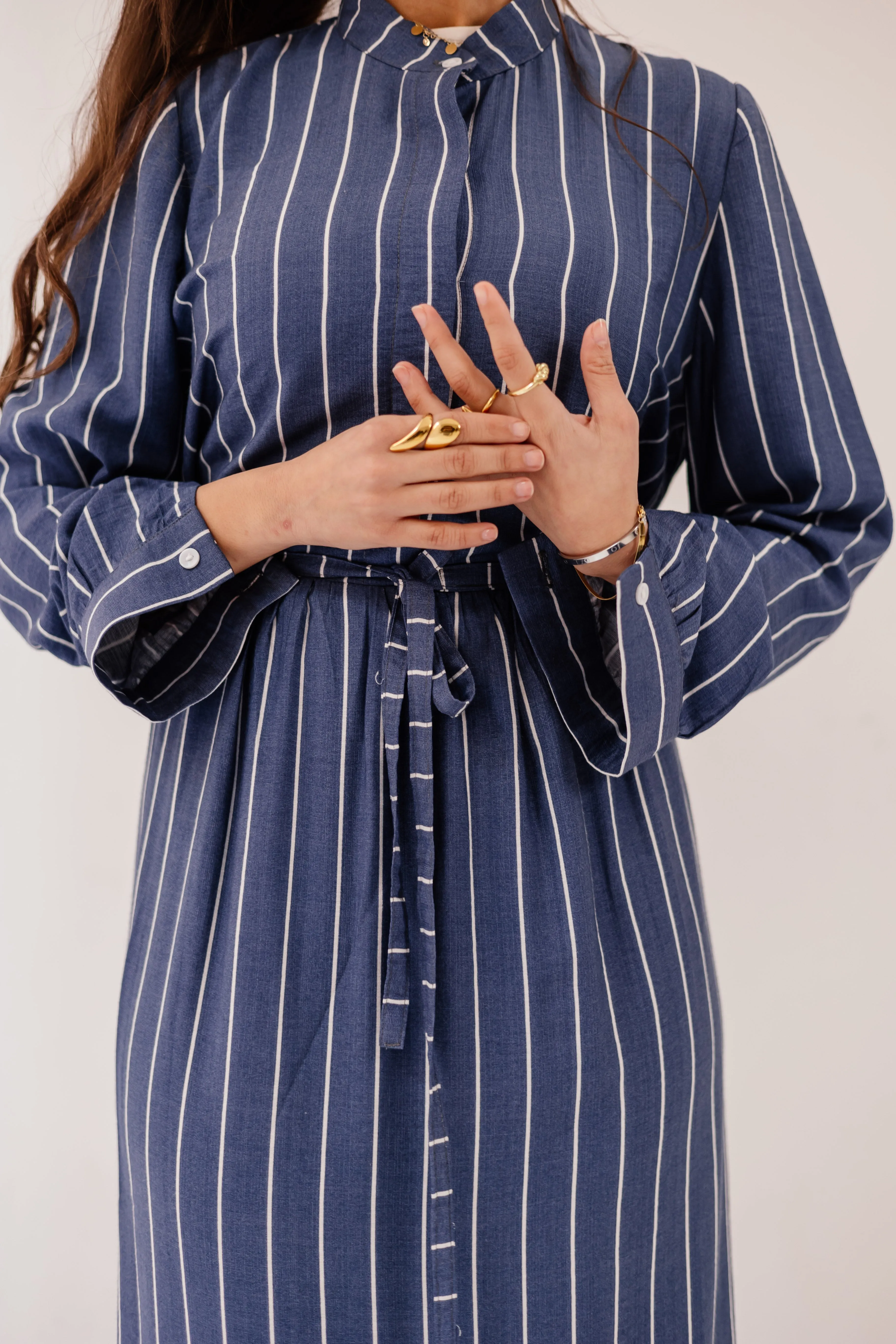 Marine Stripe Dress