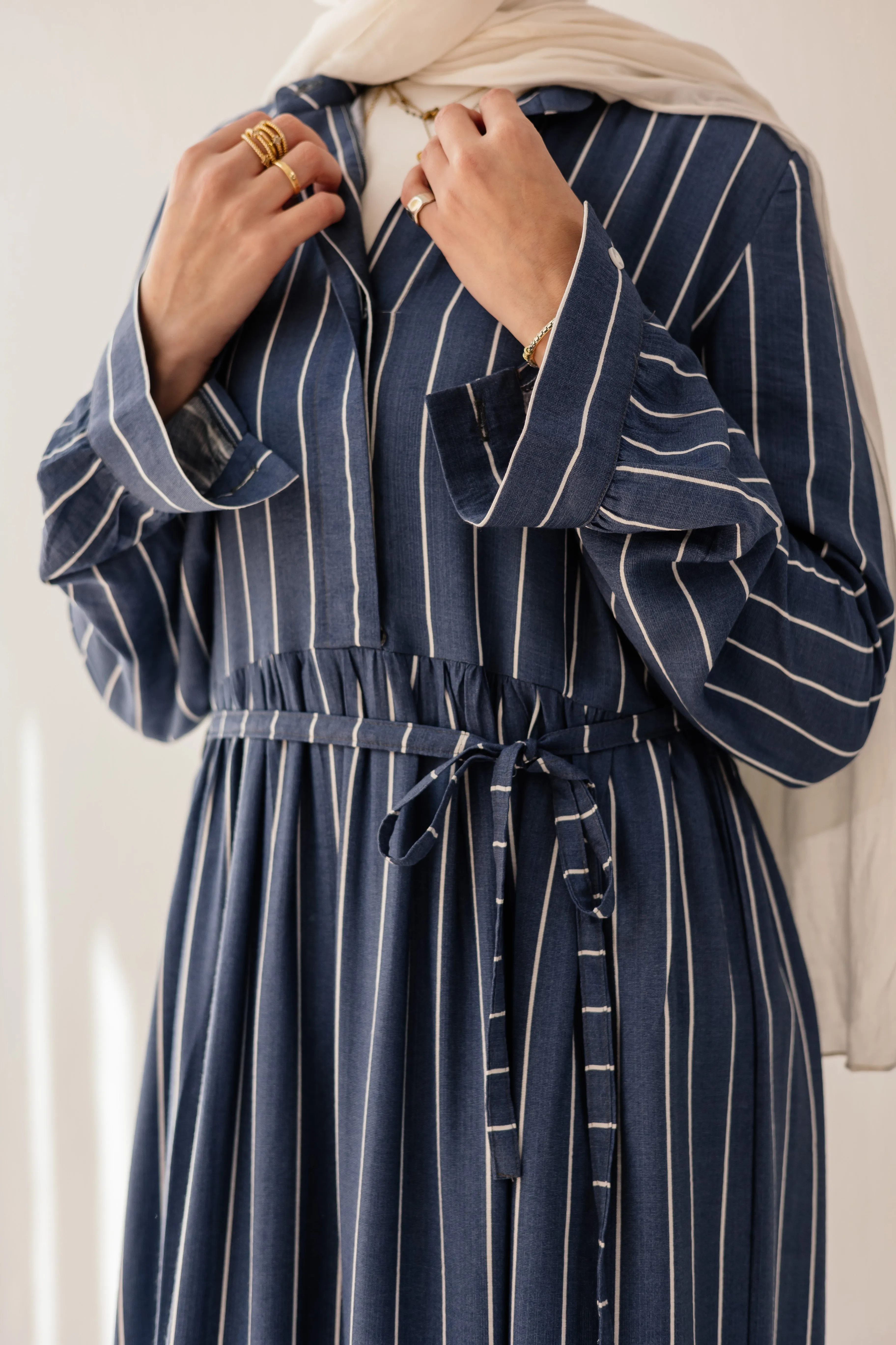 Marine Stripe Dress