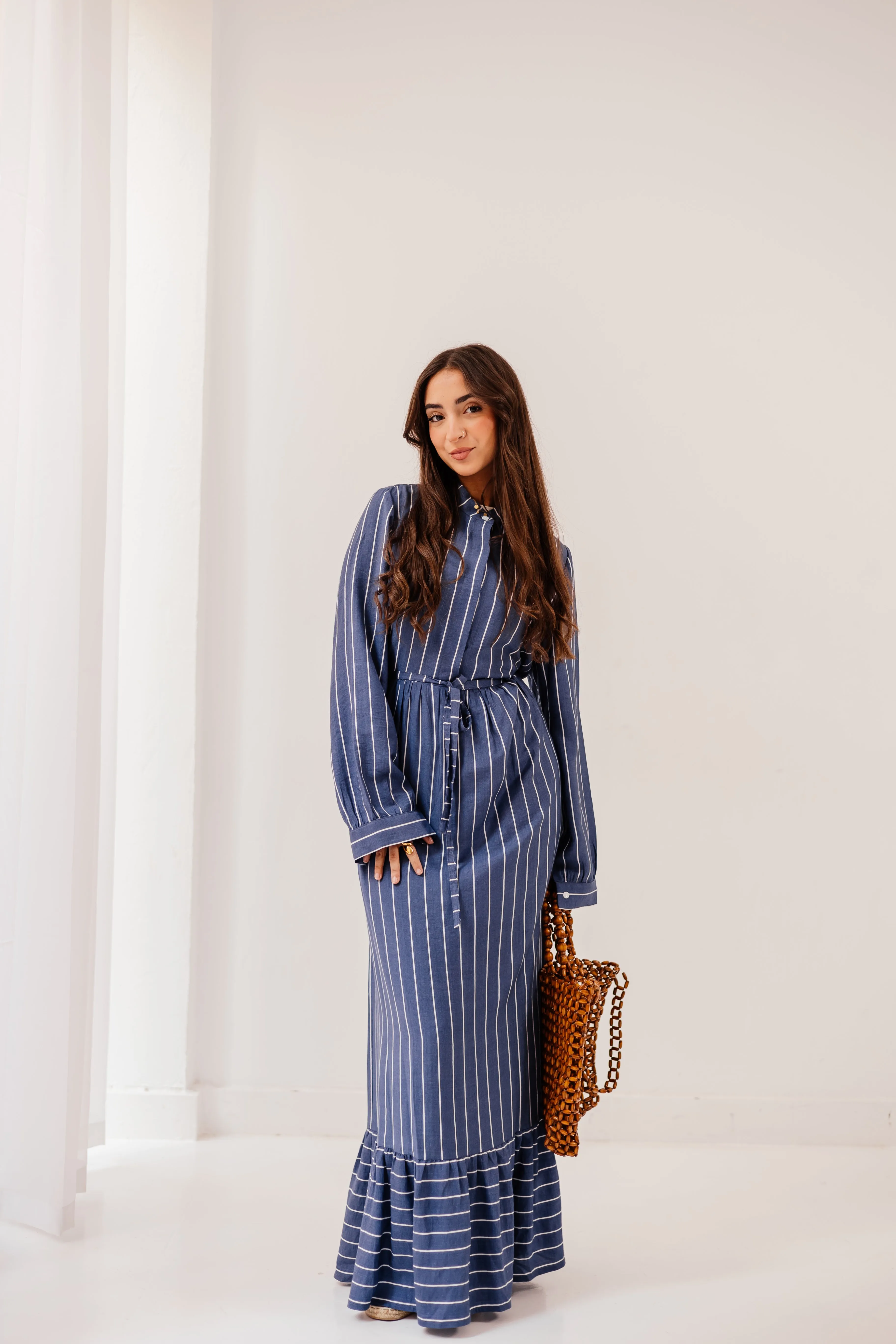 Marine Stripe Dress