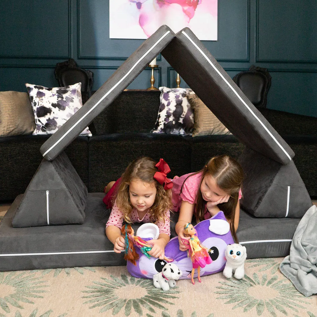 Marrero  Zipline Playscape - Imaginative Furniture Playset for Creative Kids Isabelle & Max™ Color: Charcoal